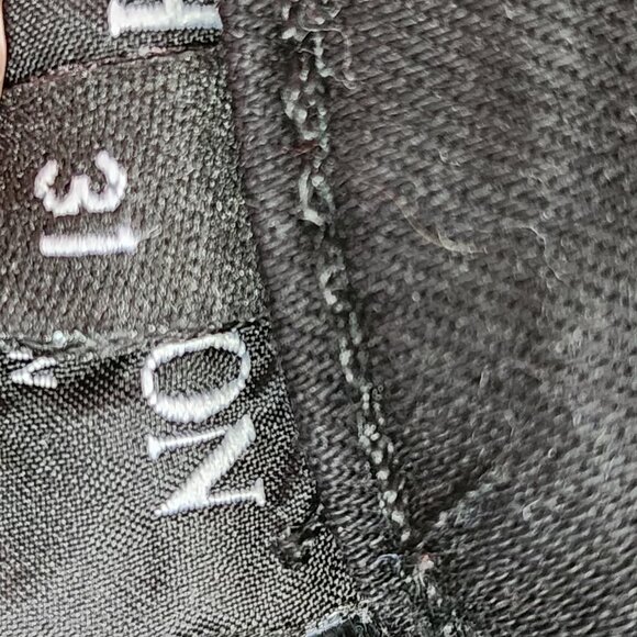 Hudson Black Cotton Stretch Lace Up Side Mid Rise Skinny Jeans - Picture 10 of 11